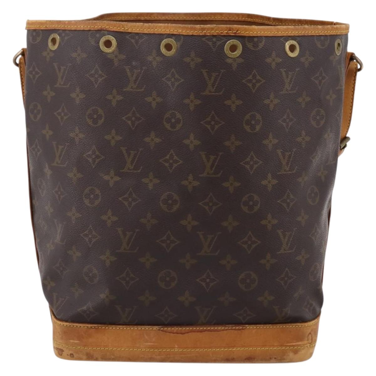 LOUIS VUITTON Monogram Noe Shoulder Bag M42224 LV Auth 199512
