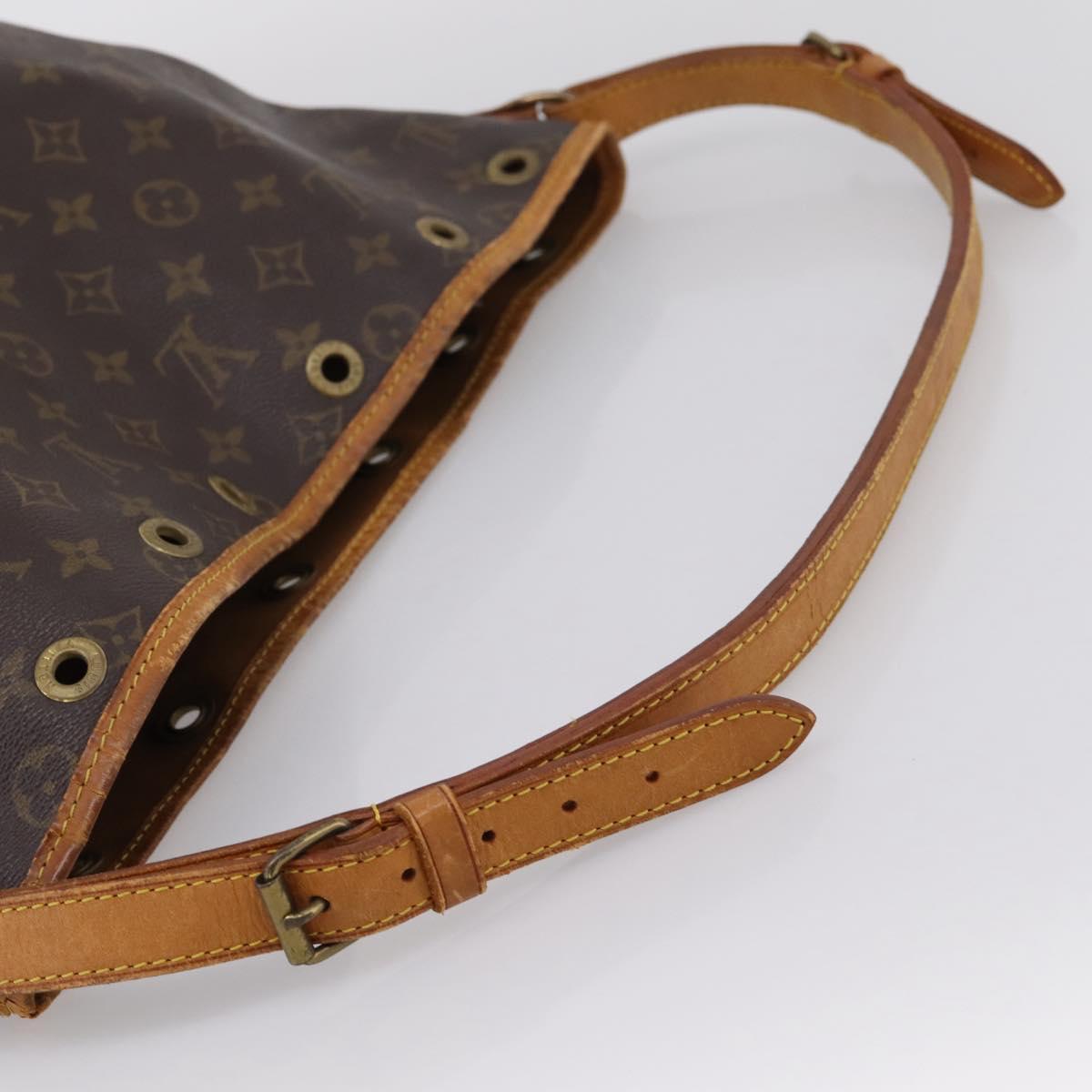 LOUIS VUITTON Monogram Noe Shoulder Bag M42224 LV Auth 199512