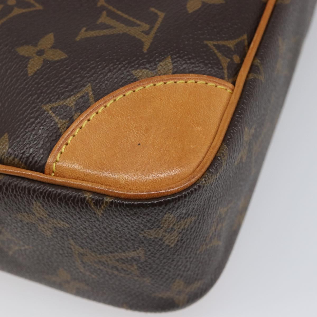 LOUIS VUITTON Monogram Compiegne 28 Clutch Bag M51845 LV Auth 199515A