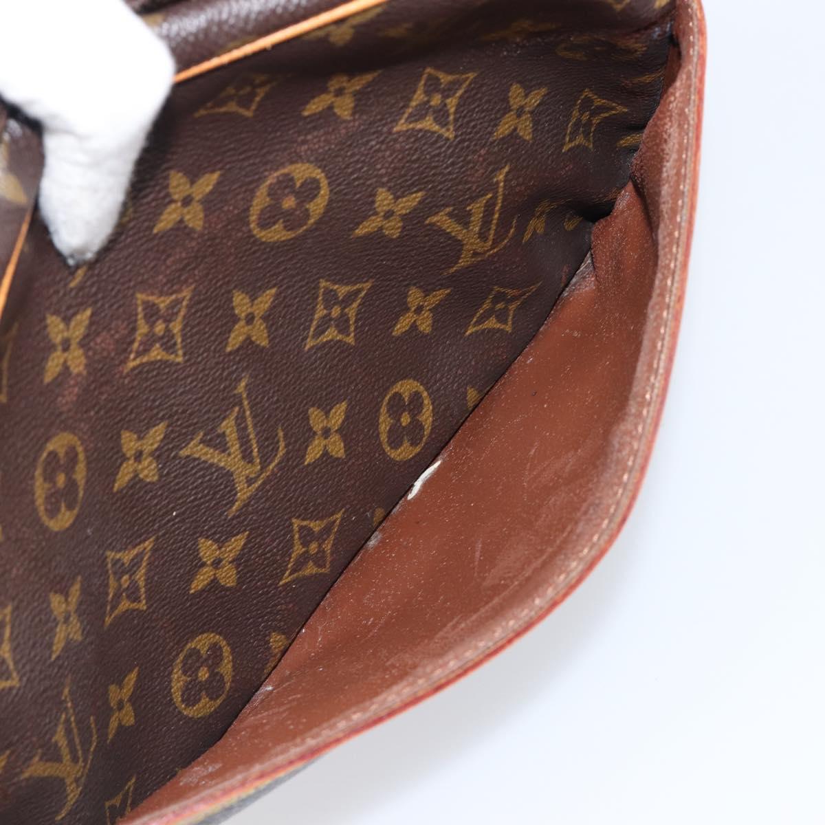 LOUIS VUITTON Monogram Compiegne 28 Clutch Bag M51845 LV Auth 199515A