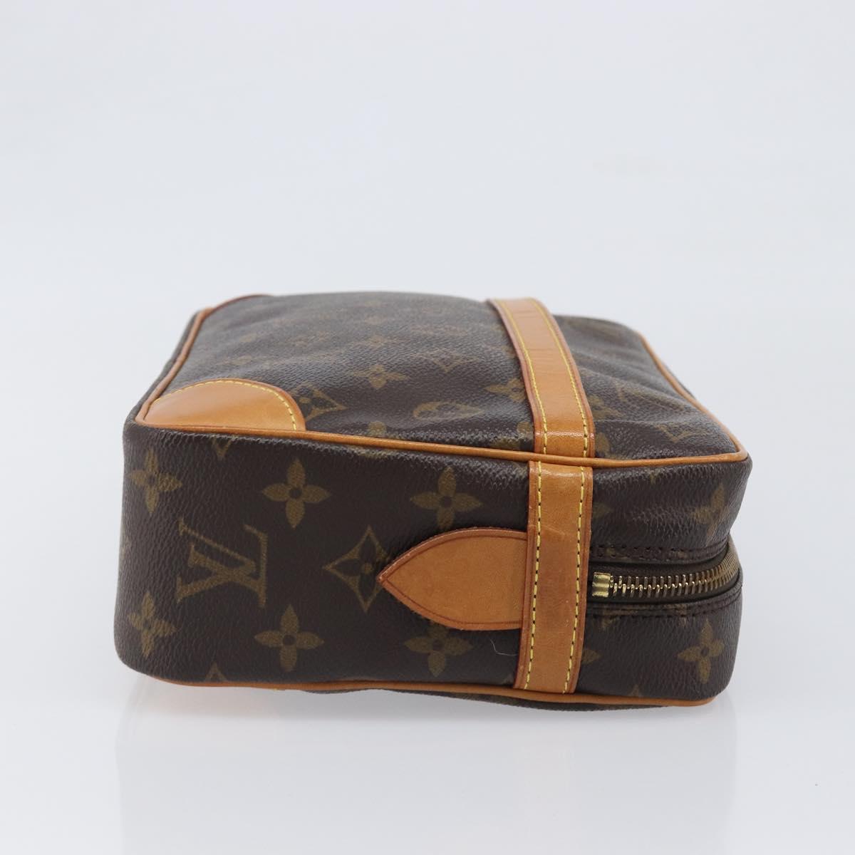 LOUIS VUITTON Monogram Compiegne 28 Clutch Bag M51845 LV Auth 199515A