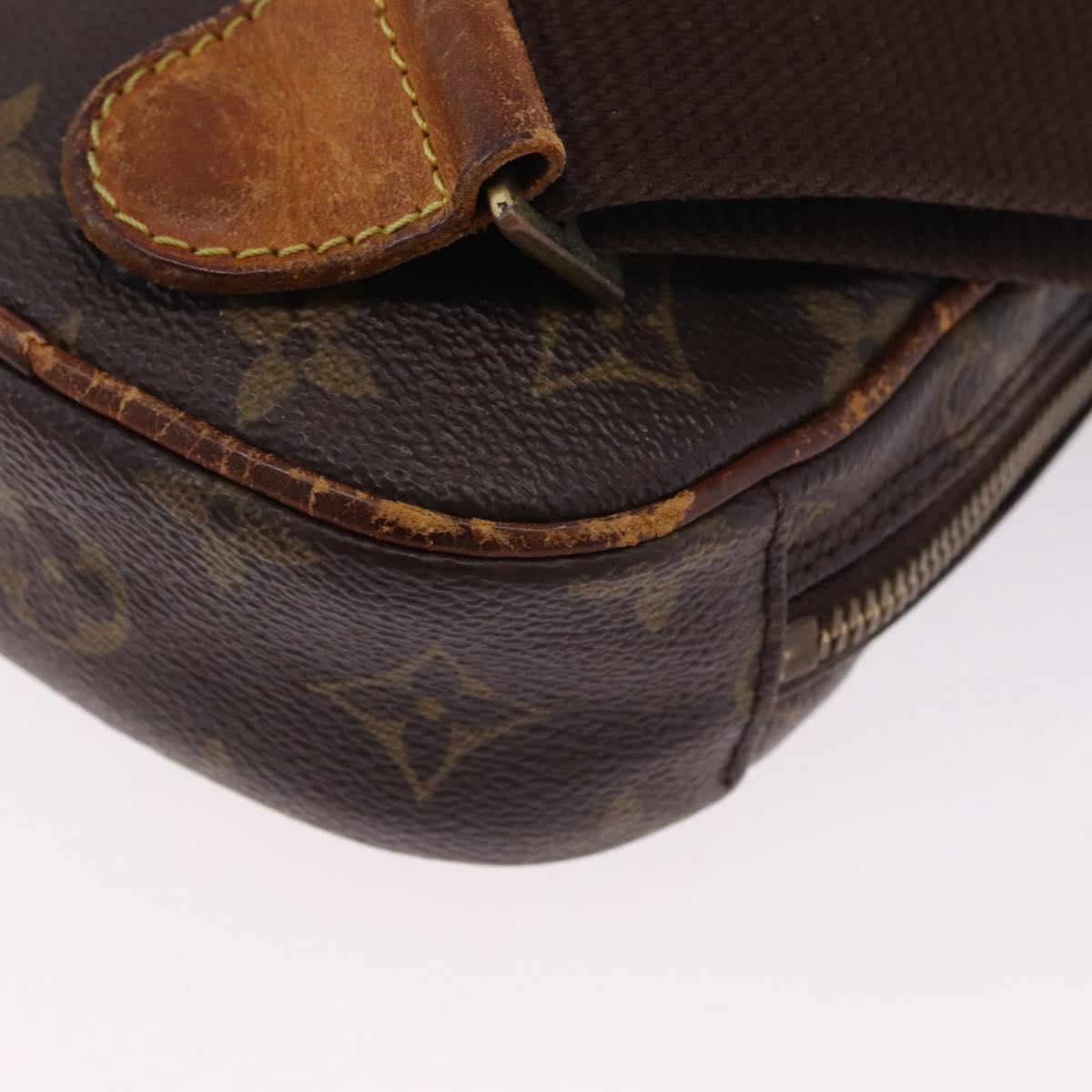 LOUIS VUITTON Monogram Pochette Gange Shoulder Bag M51870 LV Auth 199520