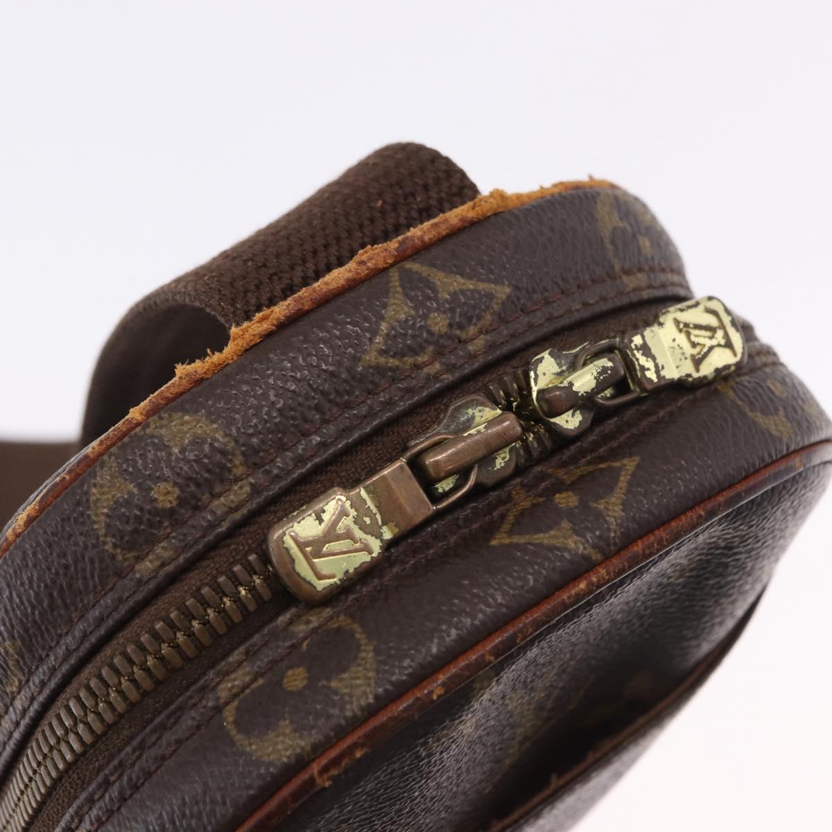 LOUIS VUITTON Monogram Pochette Gange Shoulder Bag M51870 LV Auth 199520