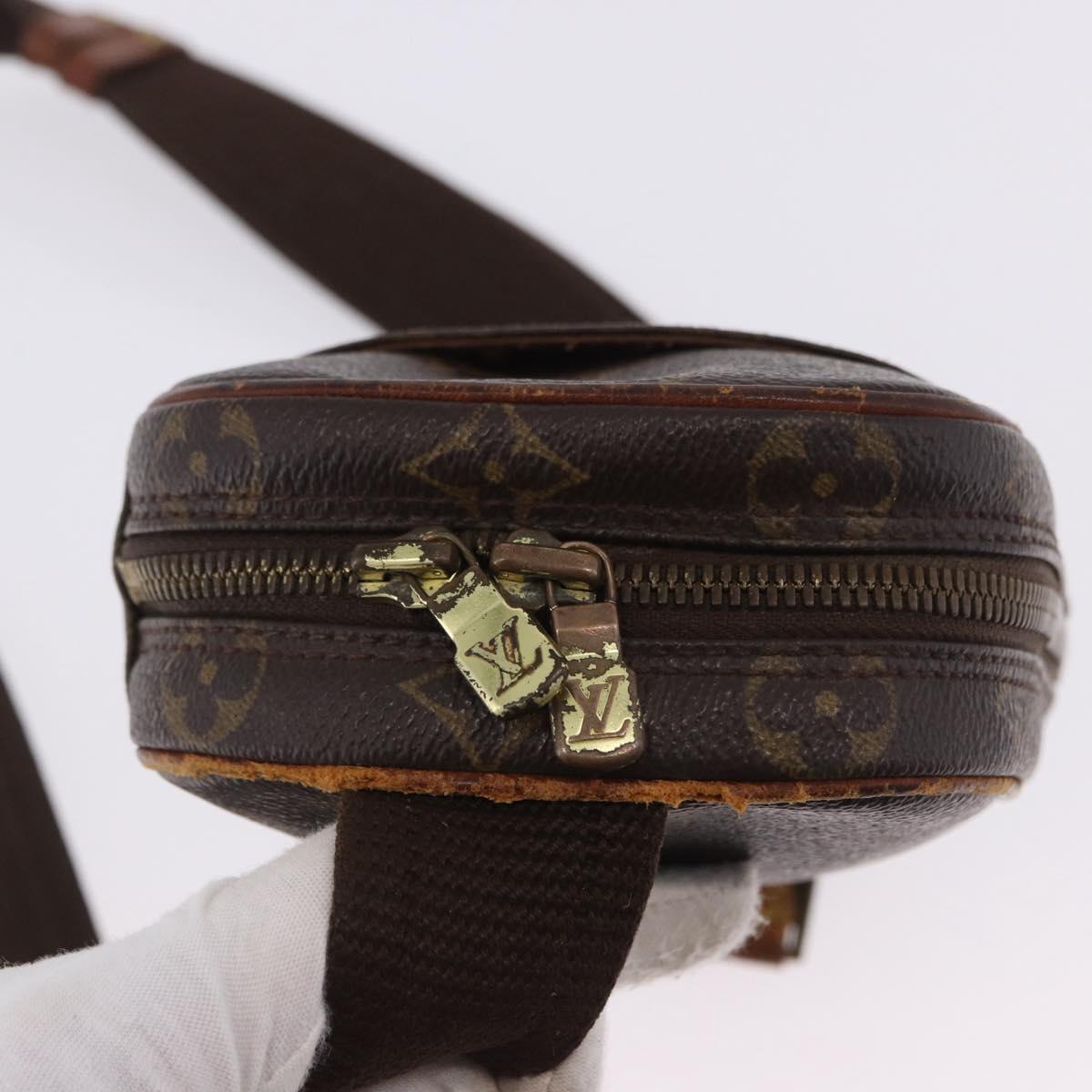 LOUIS VUITTON Monogram Pochette Gange Shoulder Bag M51870 LV Auth 199520