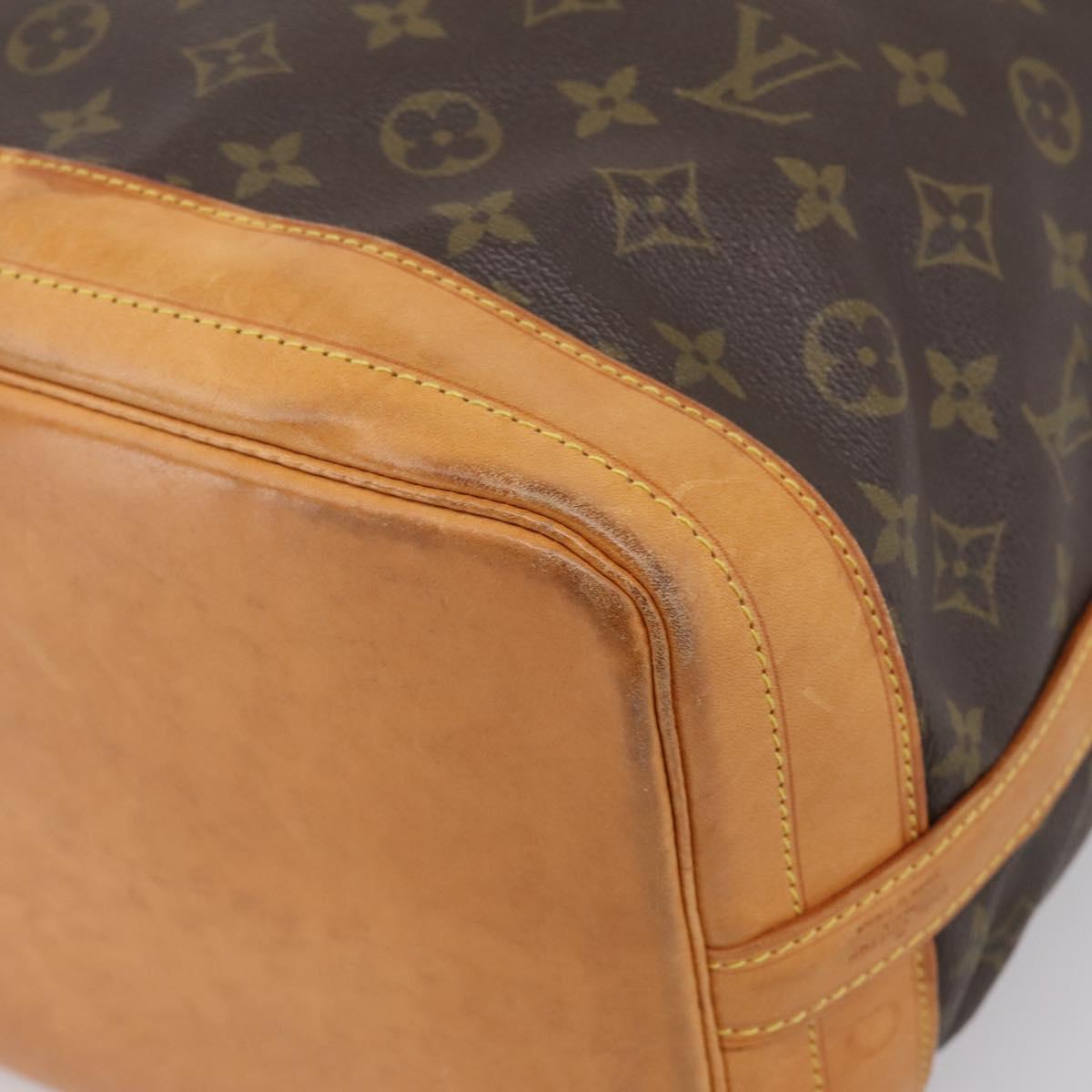 LOUIS VUITTON Monogram Noe Shoulder Bag M42224 LV Auth 199522A