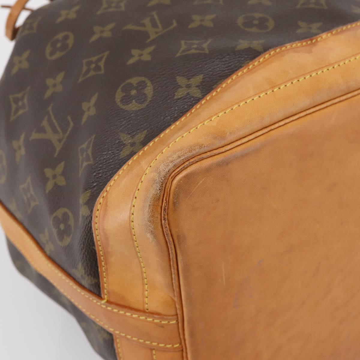 LOUIS VUITTON Monogram Noe Shoulder Bag M42224 LV Auth 199522A