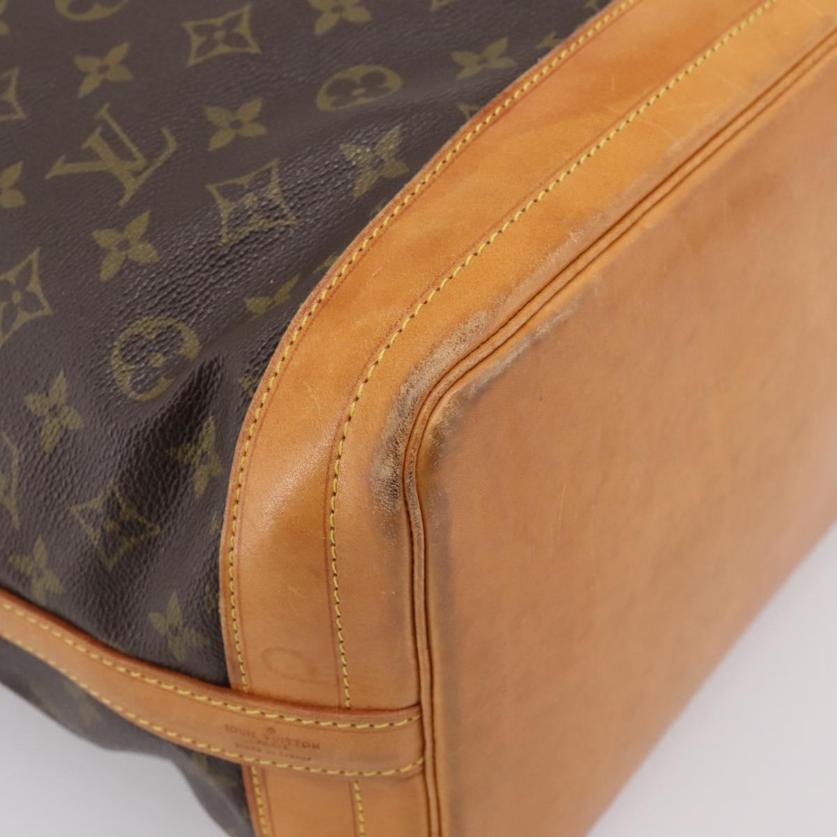 LOUIS VUITTON Monogram Noe Shoulder Bag M42224 LV Auth 199522A