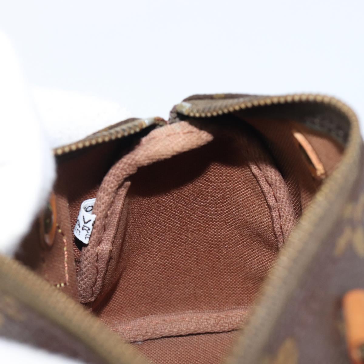 LOUIS VUITTON Monogram Mini Speedy Hand Bag M41534 LV Auth 199527