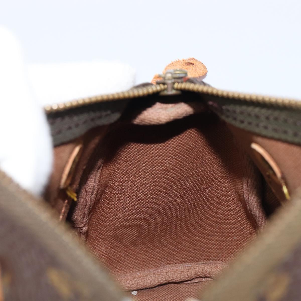 LOUIS VUITTON Monogram Mini Speedy Hand Bag M41534 LV Auth 199527