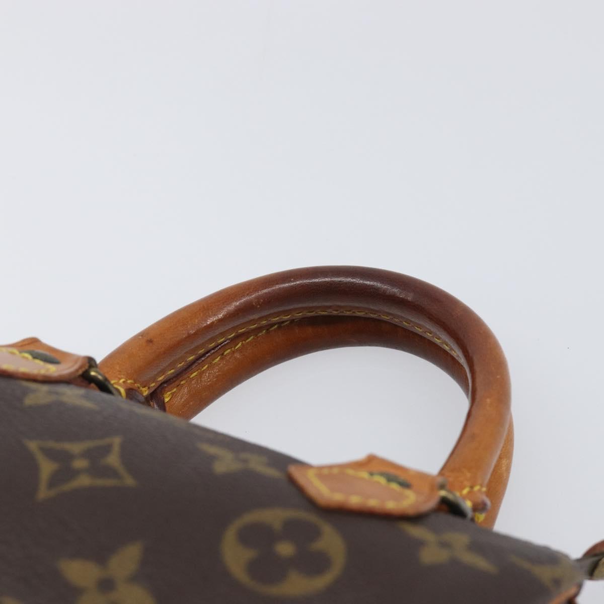 LOUIS VUITTON Monogram Mini Speedy Hand Bag M41534 LV Auth 199527