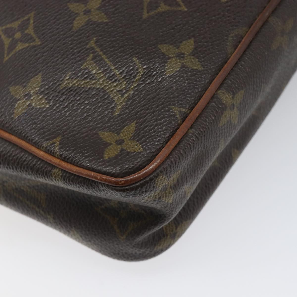 LOUIS VUITTON Monogram Compiegne 23 Clutch Bag M51847 LV Auth 199530