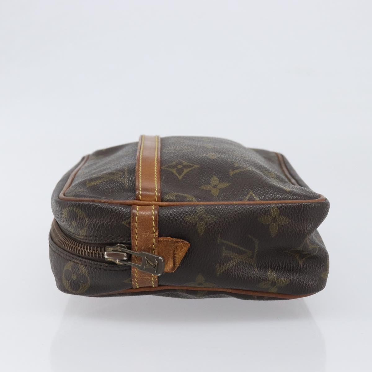 LOUIS VUITTON Monogram Compiegne 23 Clutch Bag M51847 LV Auth 199530