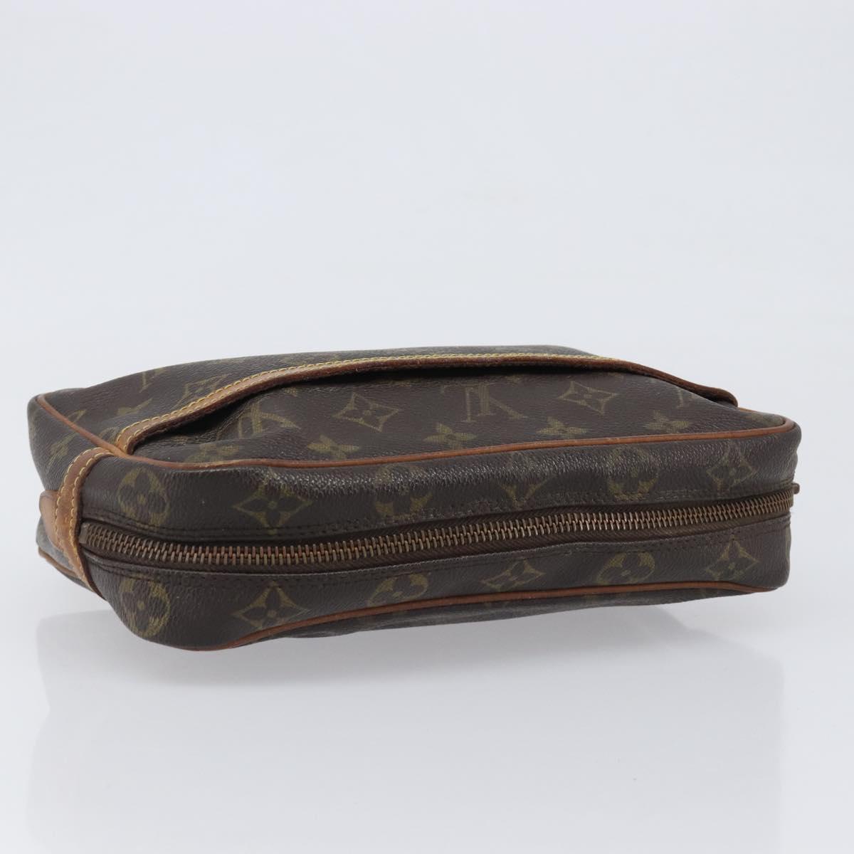 LOUIS VUITTON Monogram Compiegne 23 Clutch Bag M51847 LV Auth 199530