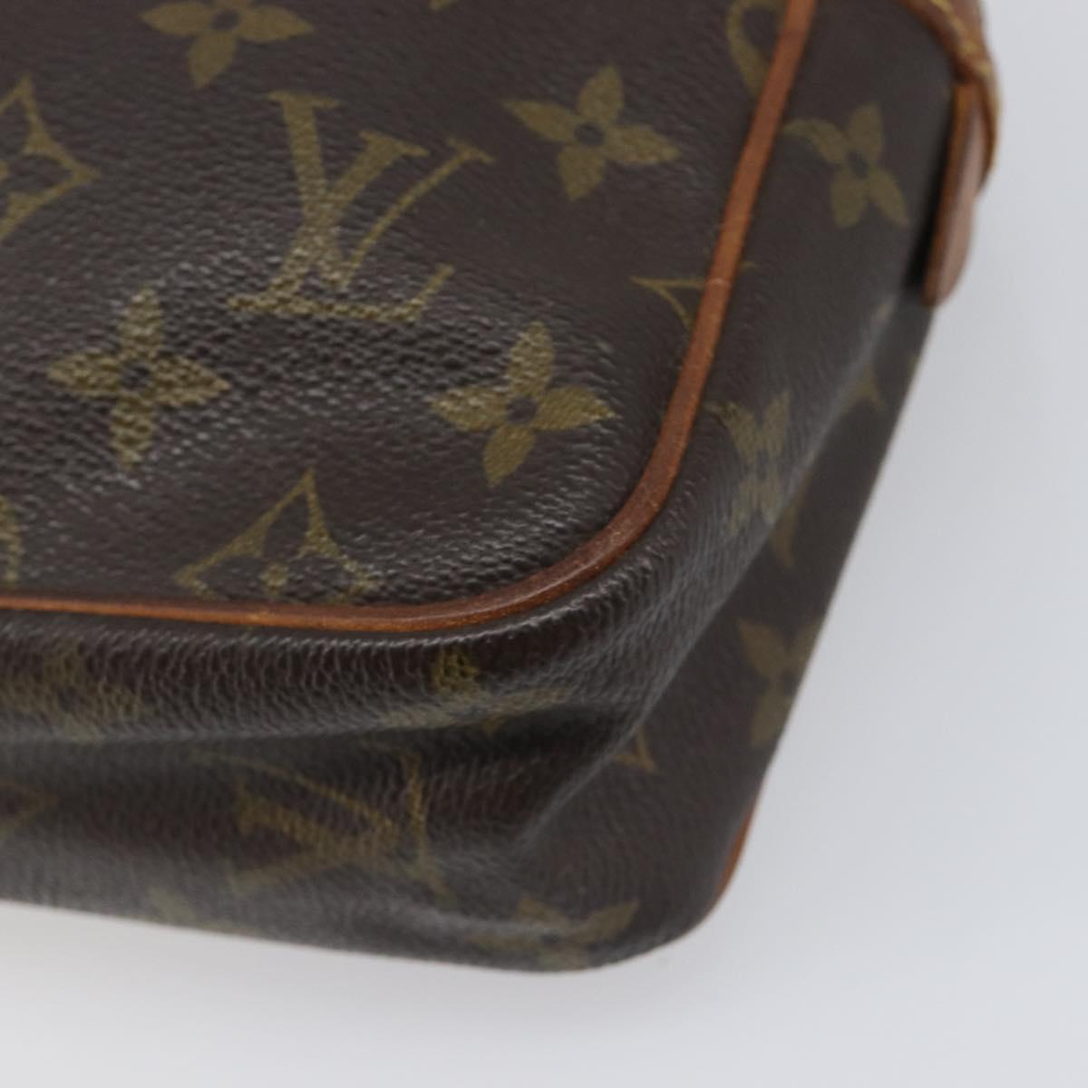 LOUIS VUITTON Monogram Compiegne 23 Clutch Bag M51847 LV Auth 199530