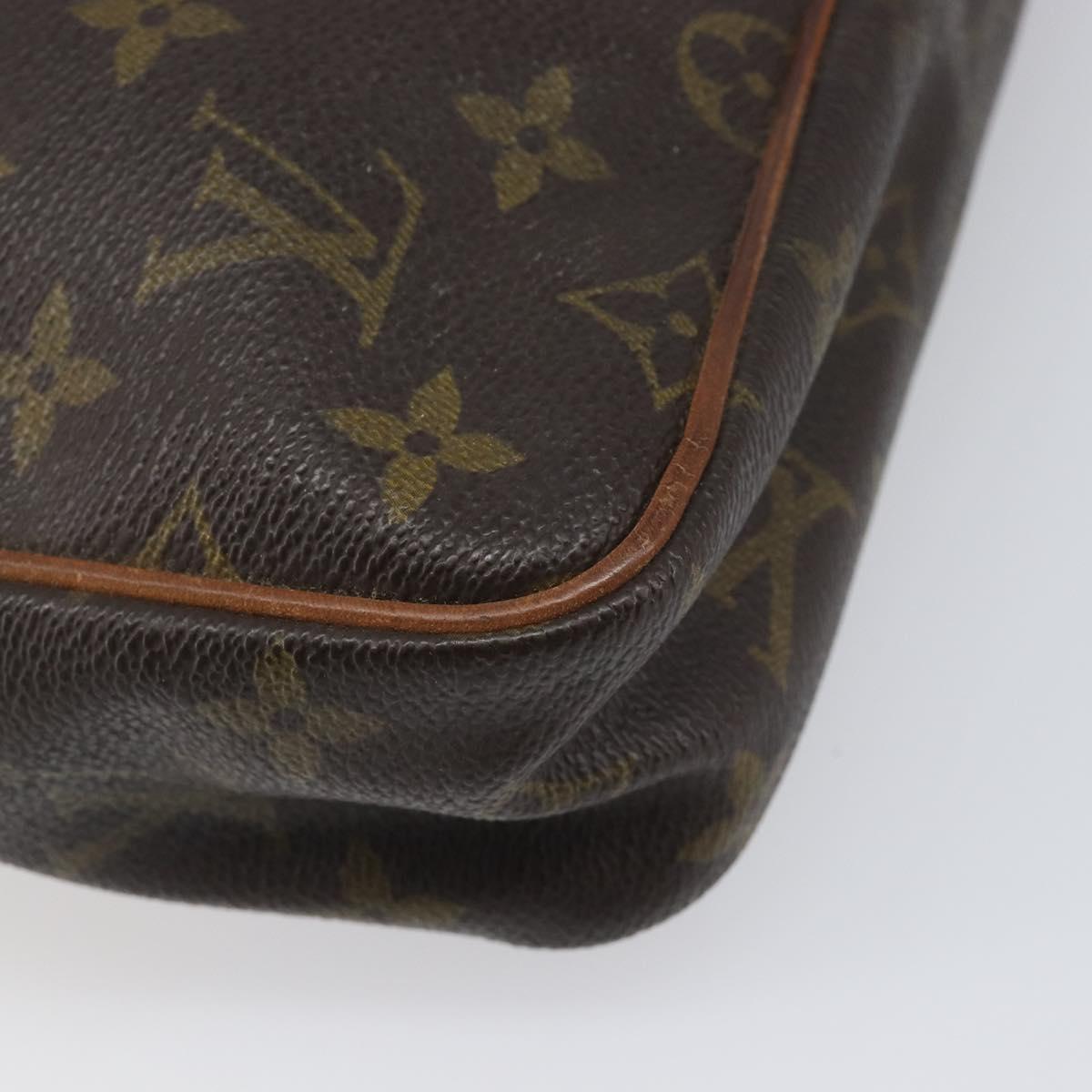 LOUIS VUITTON Monogram Compiegne 23 Clutch Bag M51847 LV Auth 199530