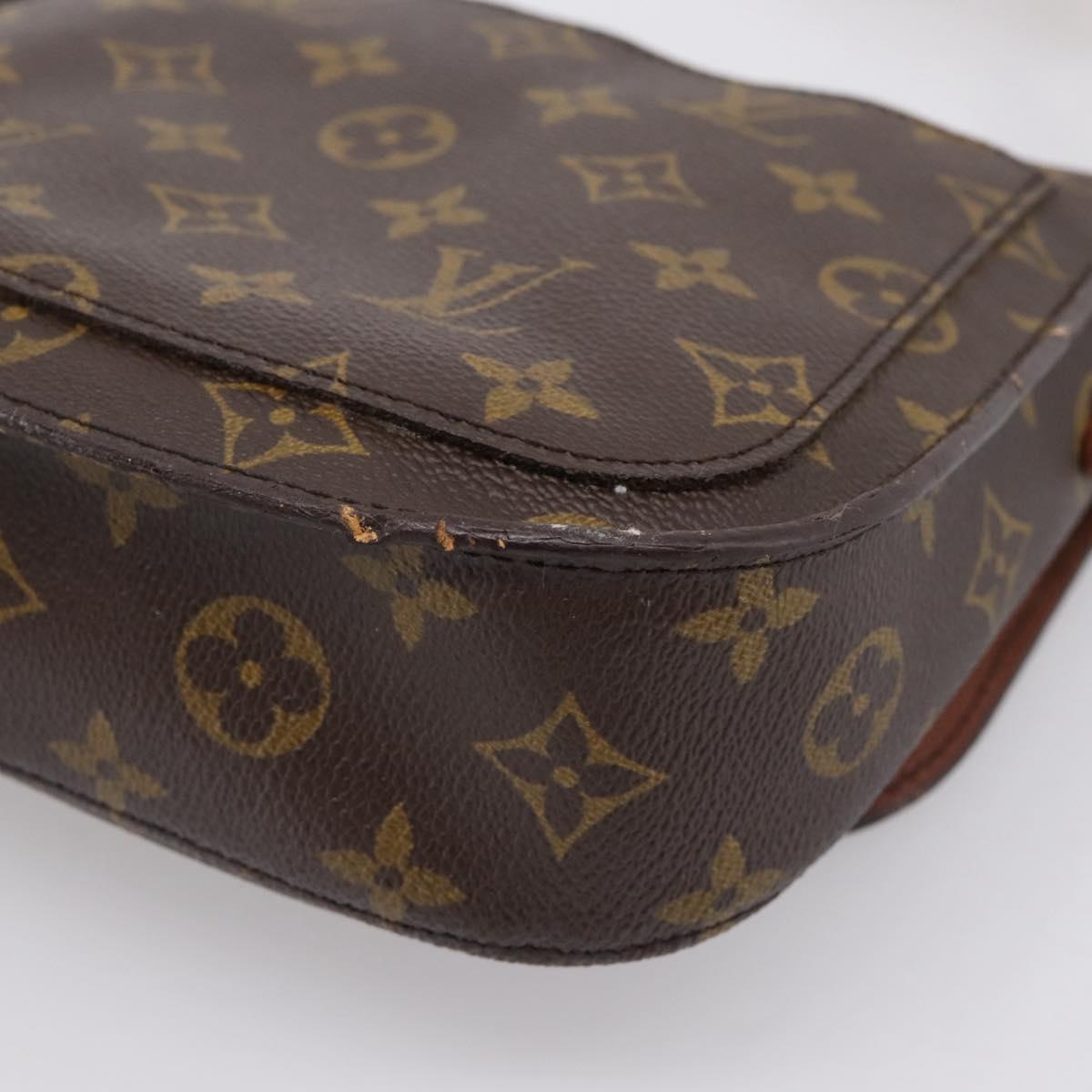 LOUIS VUITTON Monogram Saint Cloud MM Shoulder Bag M51243 LV Auth 199536