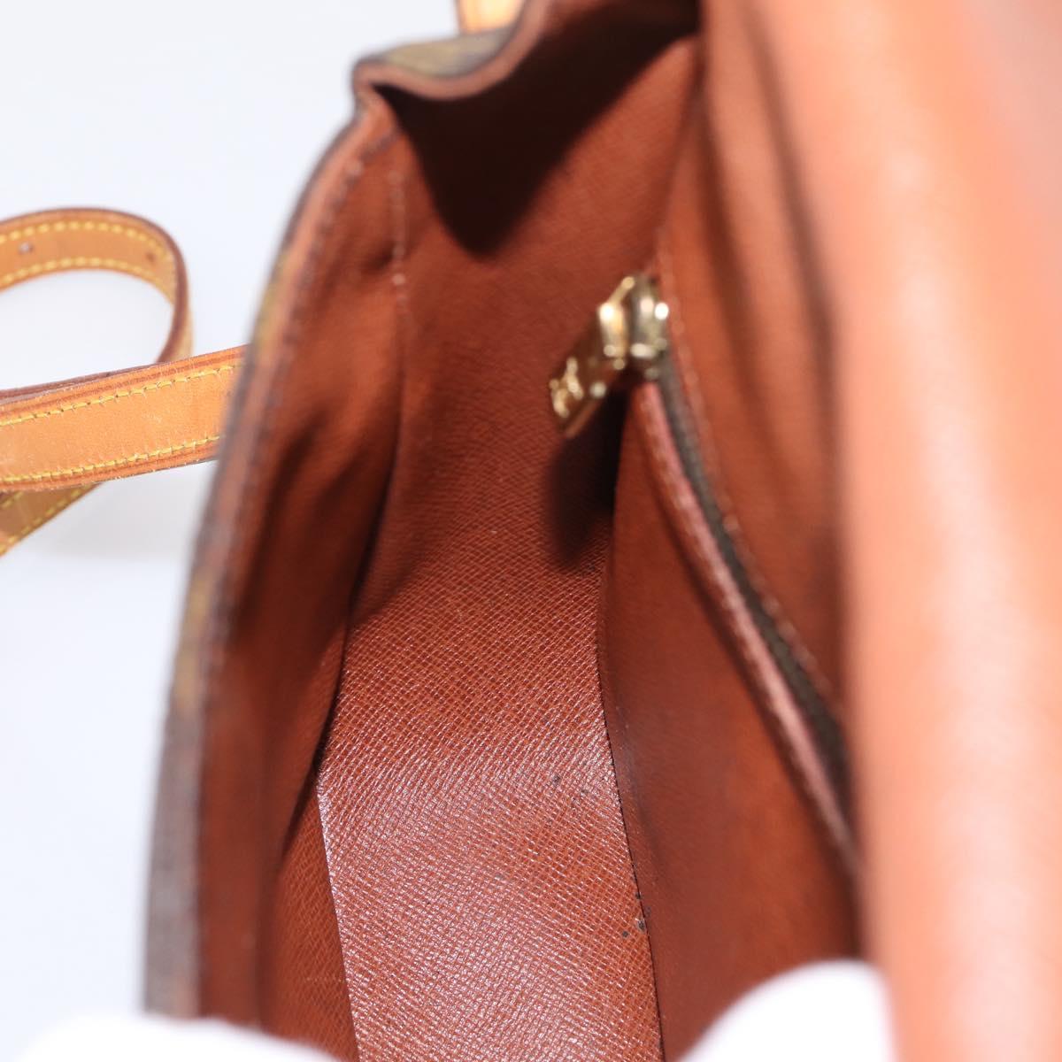 LOUIS VUITTON Monogram Saint Cloud MM Shoulder Bag M51243 LV Auth 199536