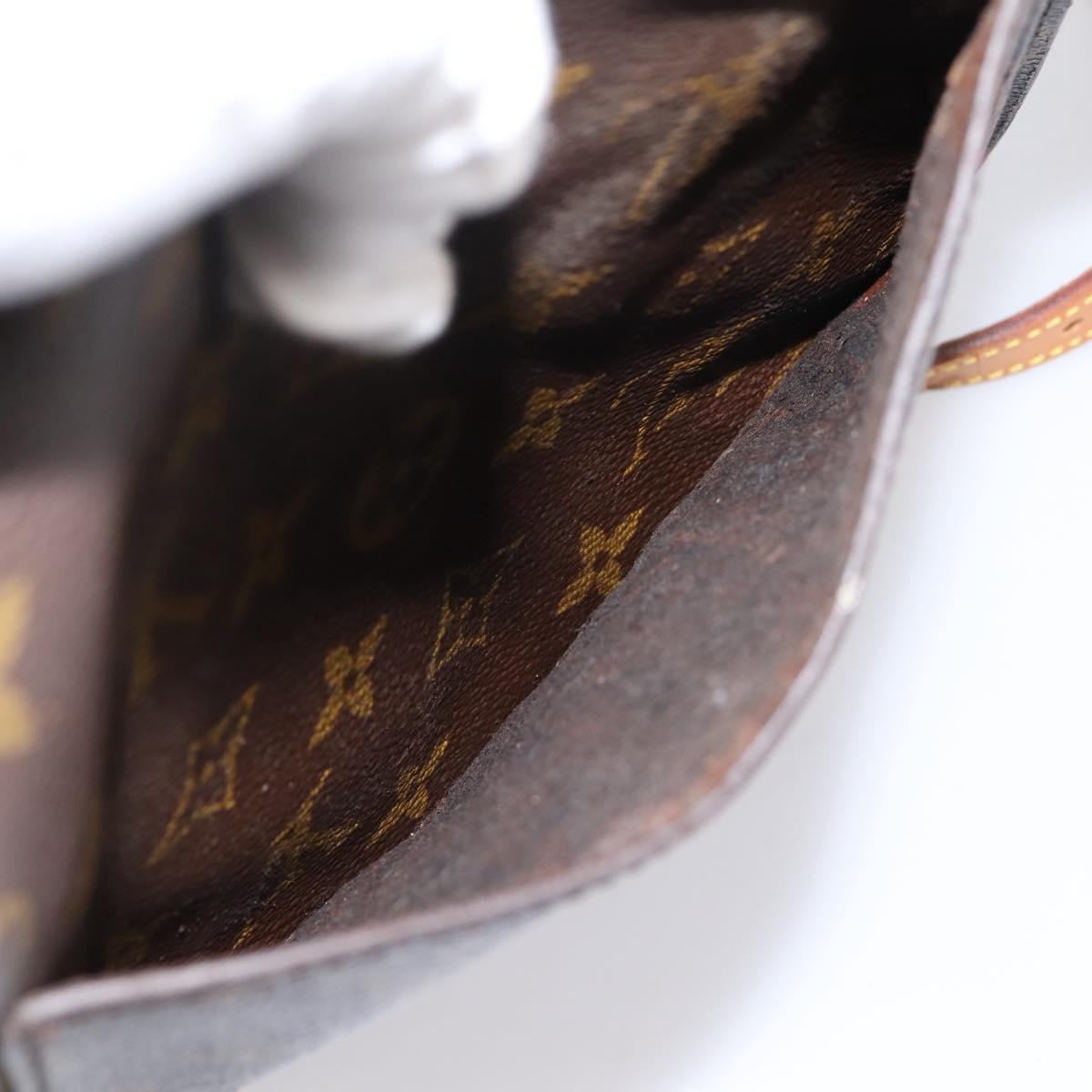 LOUIS VUITTON Monogram Saint Cloud MM Shoulder Bag M51243 LV Auth 199536