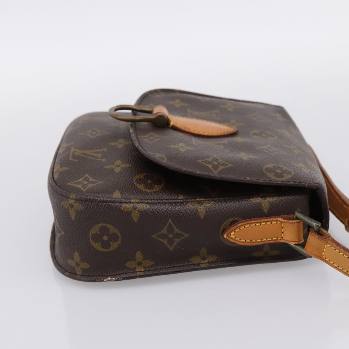LOUIS VUITTON Monogram Saint Cloud MM Shoulder Bag M51243 LV Auth 199536