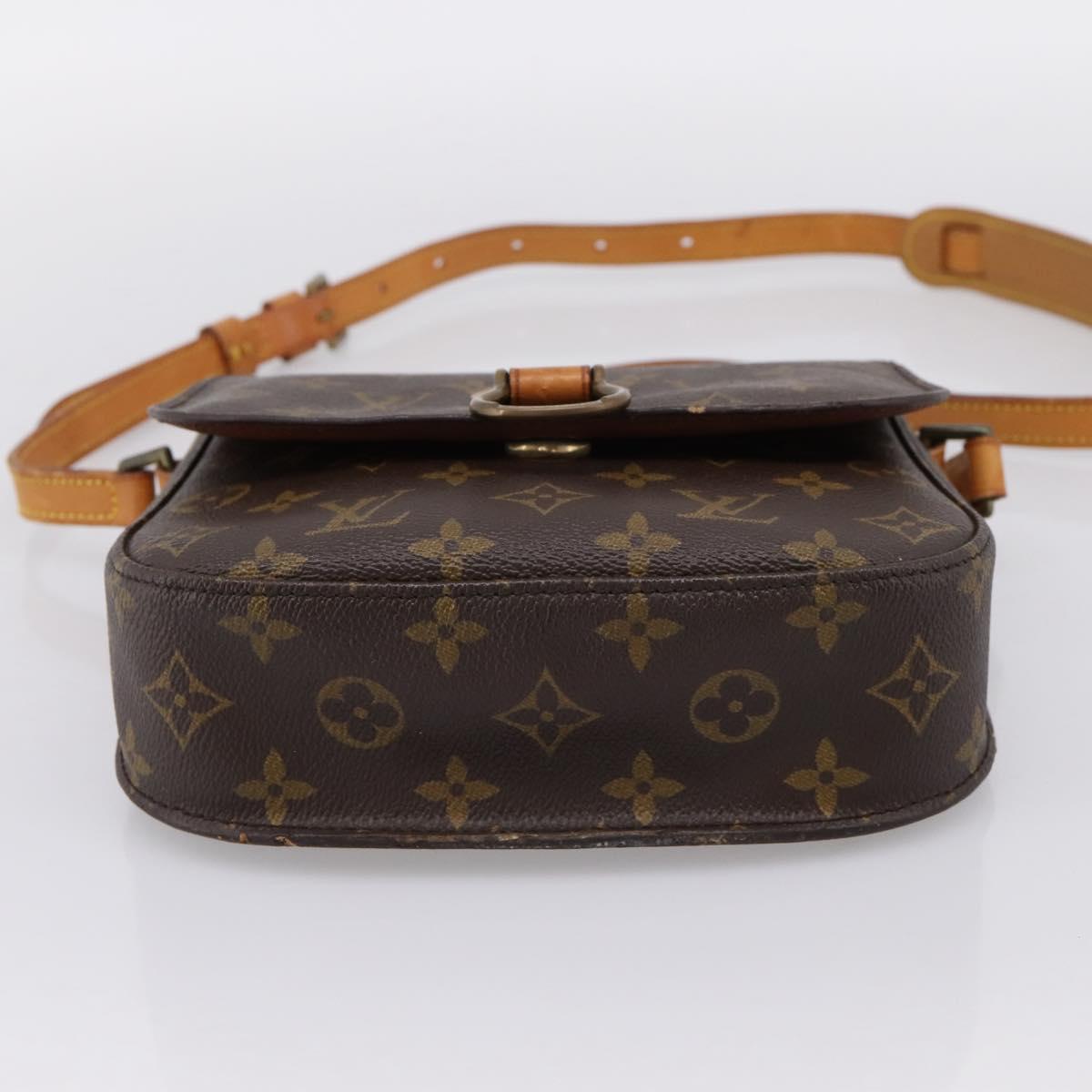 LOUIS VUITTON Monogram Saint Cloud MM Shoulder Bag M51243 LV Auth 199536