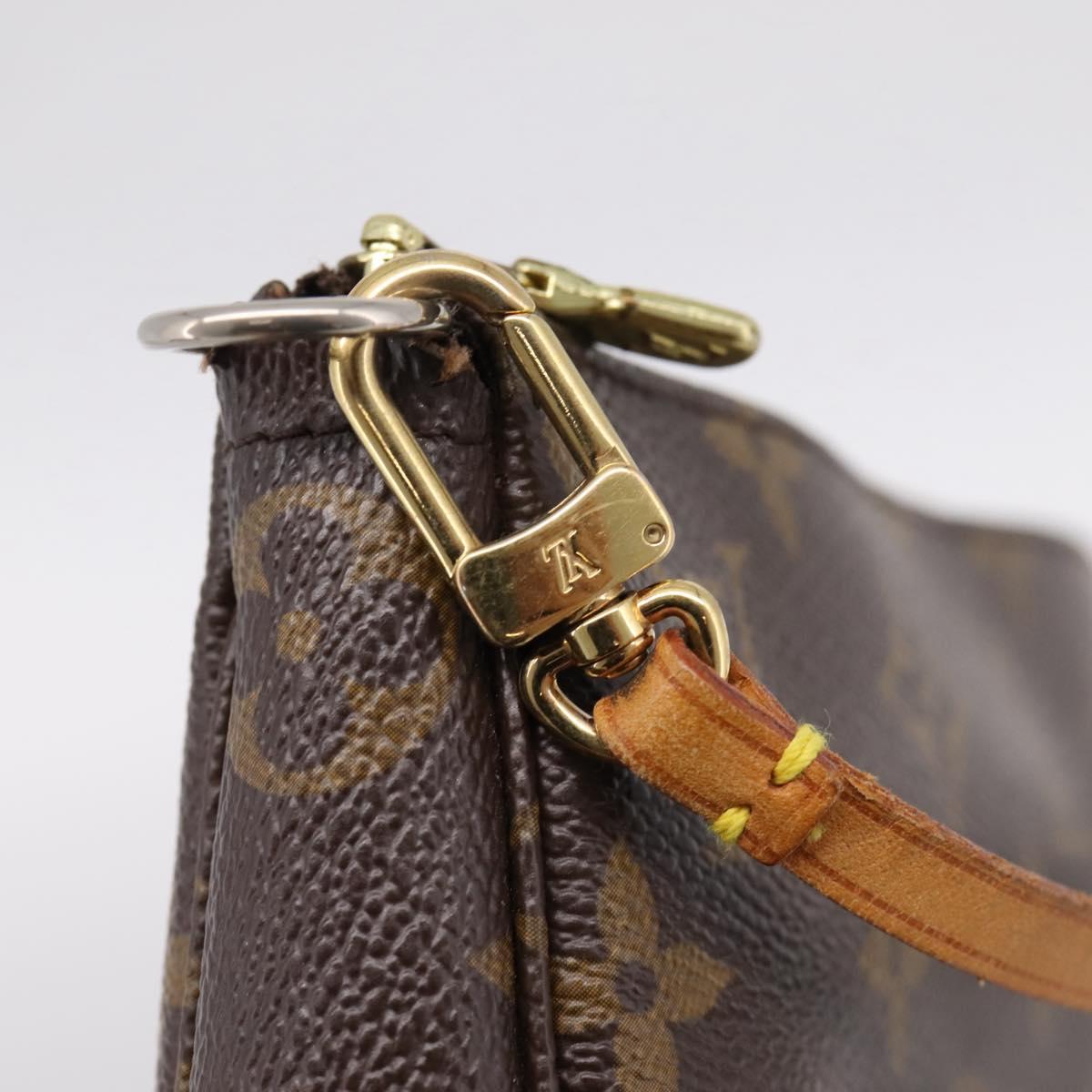 LOUIS VUITTON Monogram Pochette Accessoires Pouch M51980 LV Auth 199541A