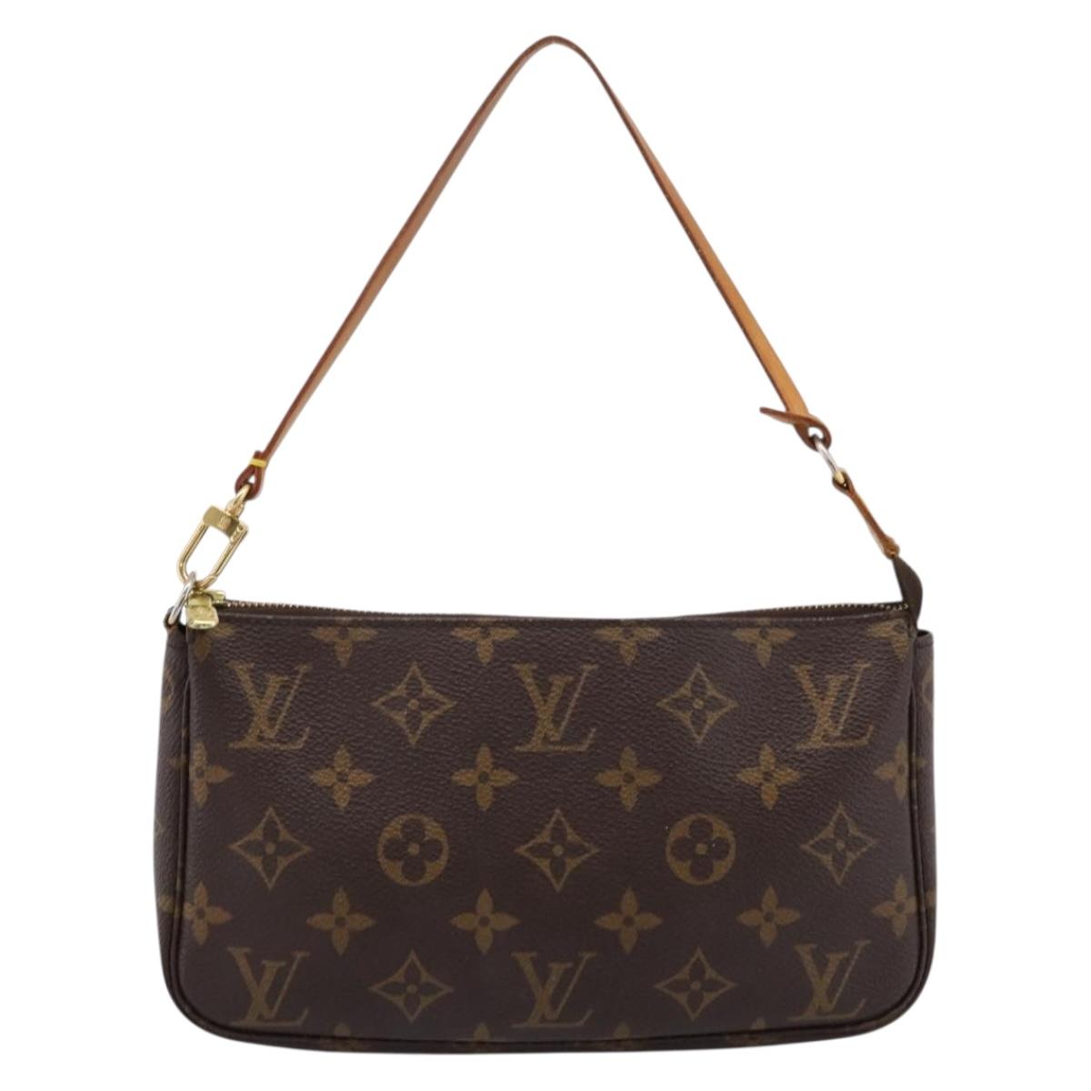LOUIS VUITTON Monogram Pochette Accessoires Pouch M51980 LV Auth 199541A