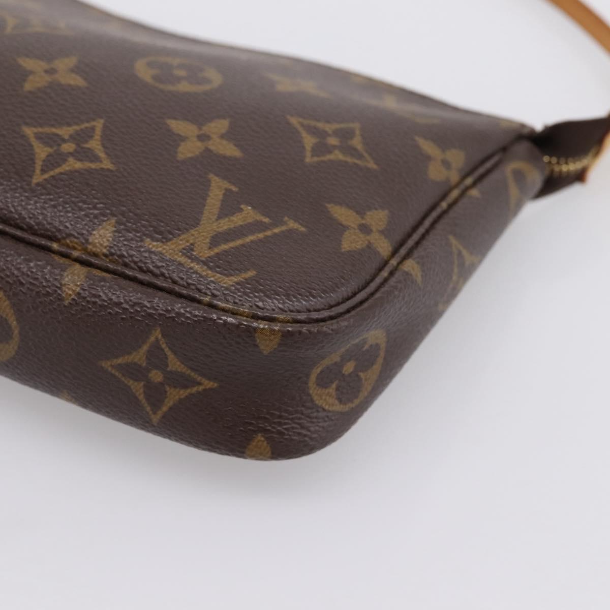 LOUIS VUITTON Monogram Pochette Accessoires Pouch M51980 LV Auth 199541A