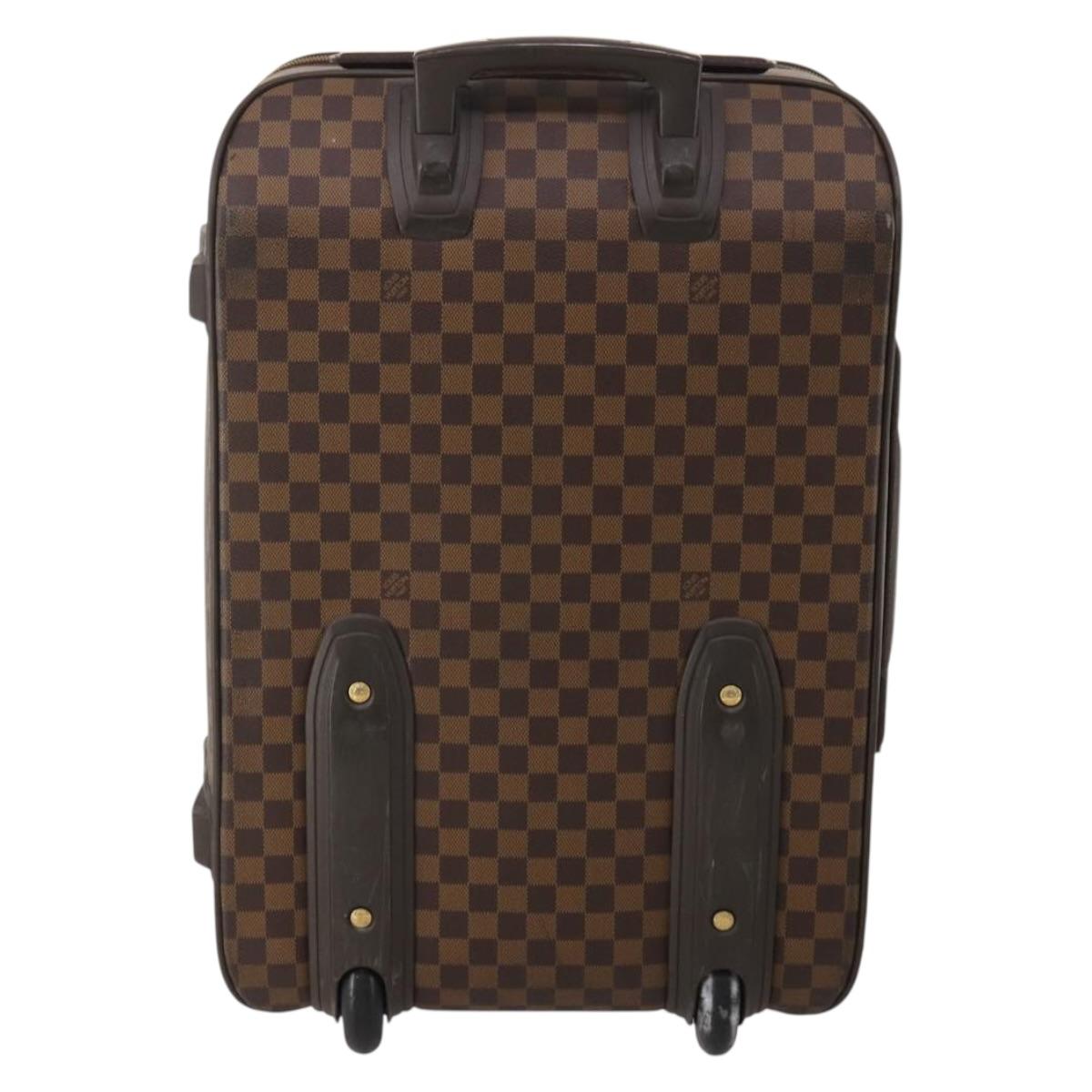 LOUIS VUITTON Damier Ebene Pegas 55 Suitcase N23294 LV Auth 199581A