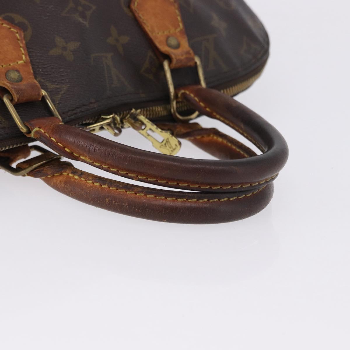 LOUIS VUITTON Monogram Alma Hand Bag M51130 LV Auth 199584