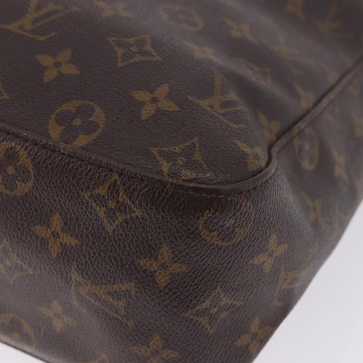 LOUIS VUITTON Monogram Looping GM Shoulder Bag M51145 LV Auth 199613