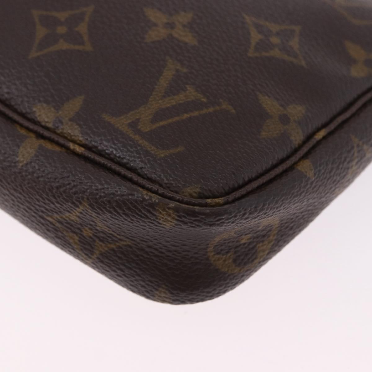 LOUIS VUITTON Monogram Pochette Accessoires Pouch M51980 LV Auth 199614V