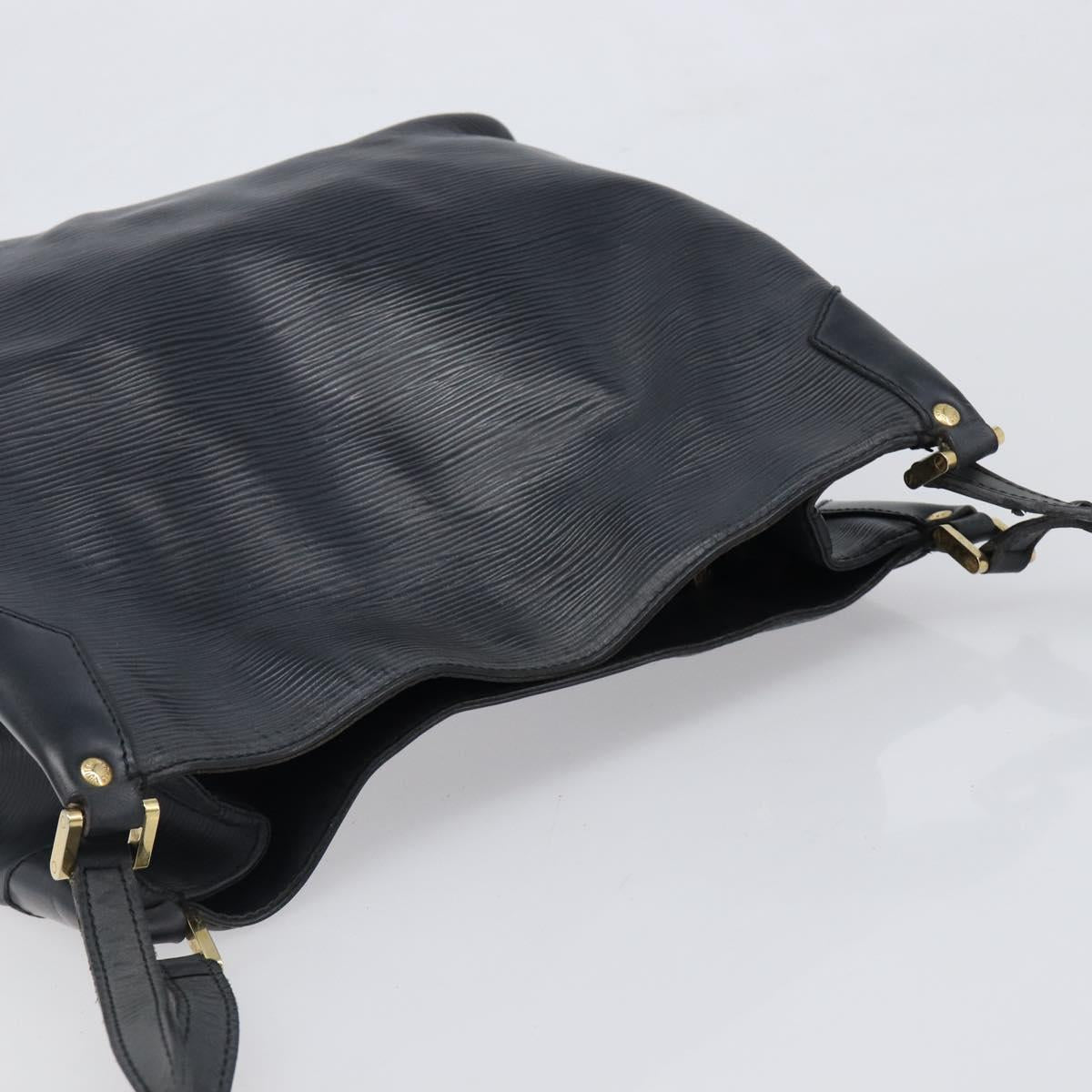 LOUIS VUITTON Epi Mandala MM Shoulder Bag Black M58892 LV Auth 199627
