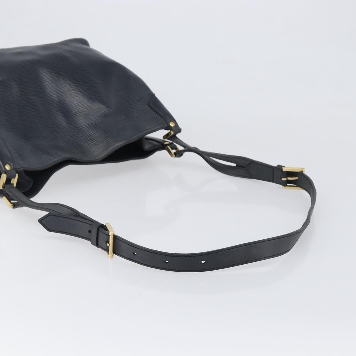 LOUIS VUITTON Epi Mandala MM Shoulder Bag Black M58892 LV Auth 199627
