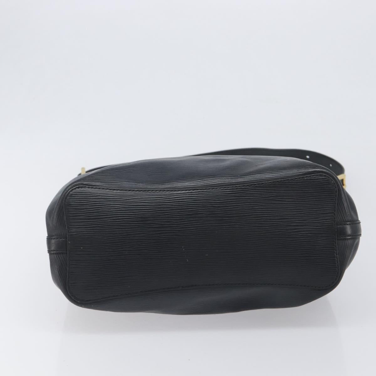 LOUIS VUITTON Epi Mandala MM Shoulder Bag Black M58892 LV Auth 199627
