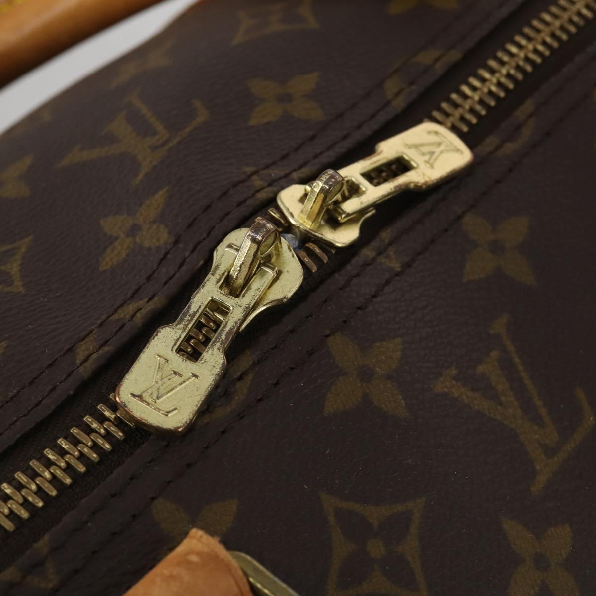 LOUIS VUITTON Monogram Keepall Bandouliere 60 Boston Bag M41412 LV Auth 199628