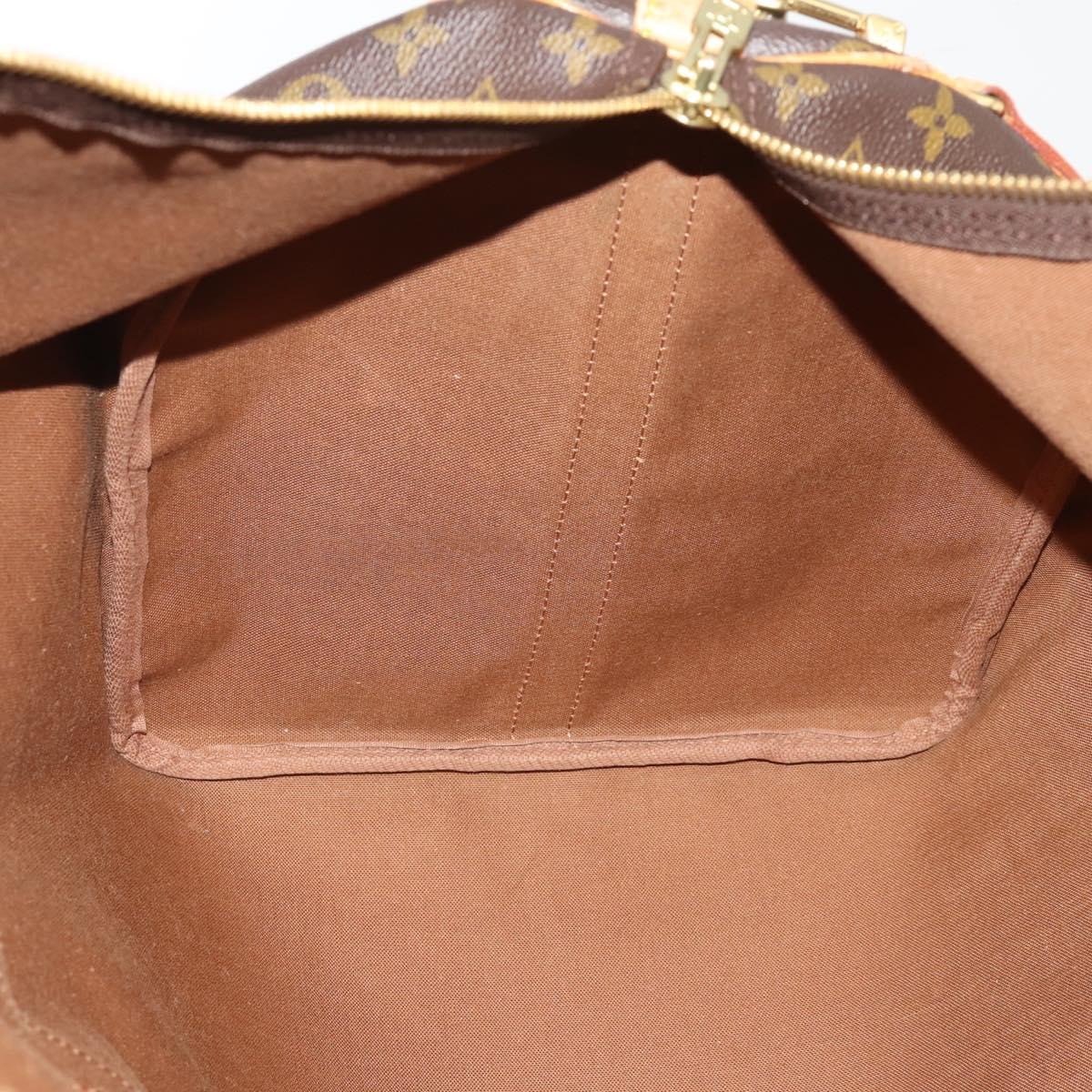LOUIS VUITTON Monogram Keepall Bandouliere 60 Boston Bag M41412 LV Auth 199628