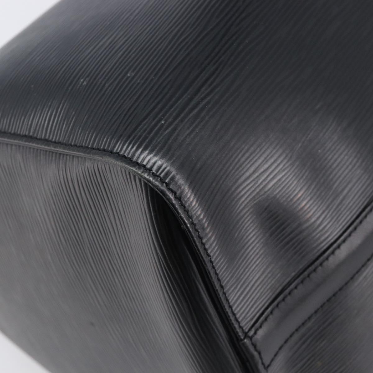 LOUIS VUITTON Epi Speedy 30 Hand Bag Noir Black M43002 LV Auth 199637V
