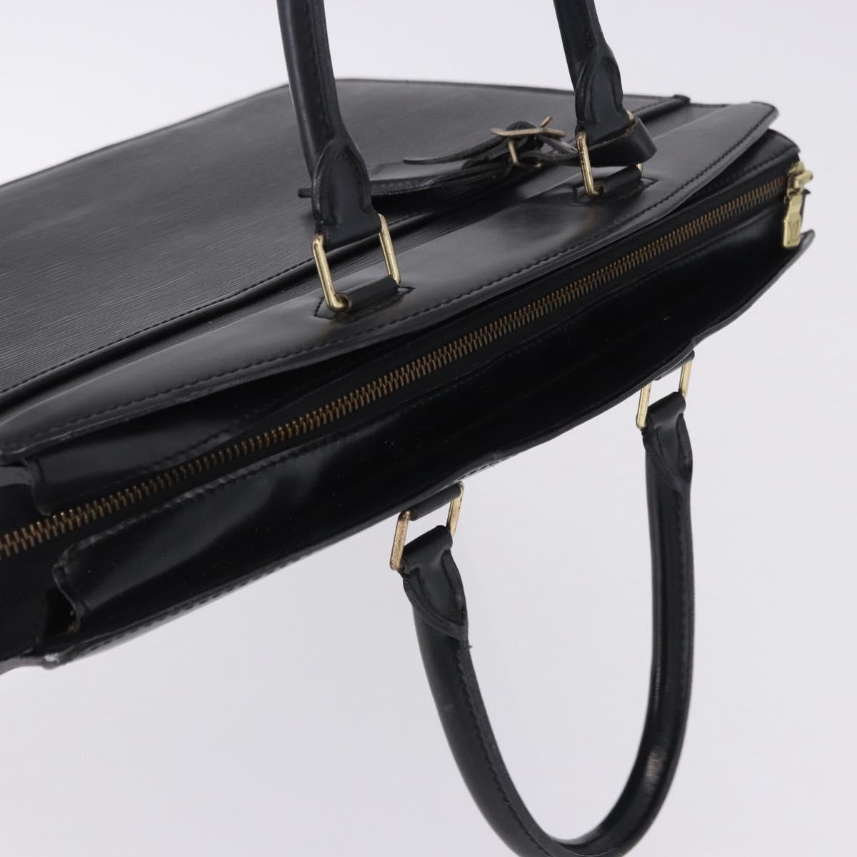 LOUIS VUITTON Epi Riviera Hand Bag Black M48182 LV Auth 199665