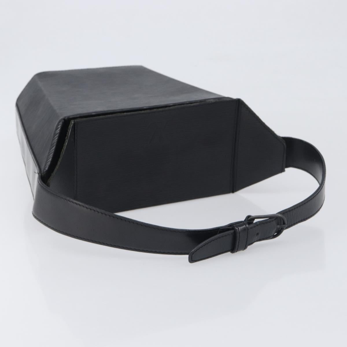 LOUIS VUITTON Epi Sax Shoulder Bag Black M80161 LV Auth 199668