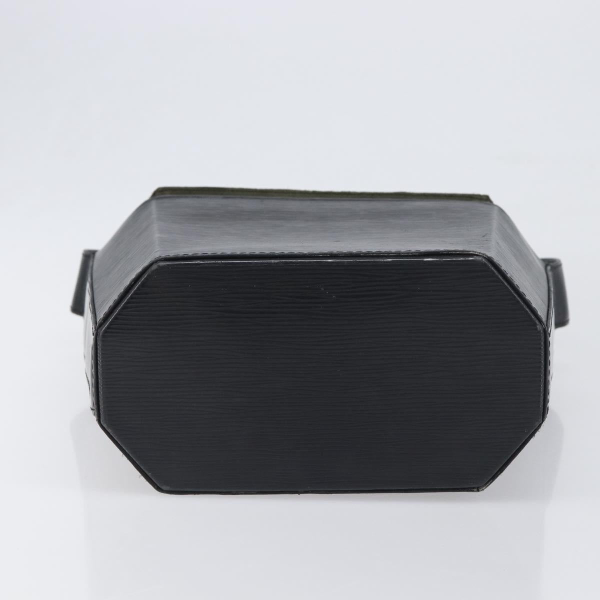 LOUIS VUITTON Epi Sax Shoulder Bag Black M80161 LV Auth 199668