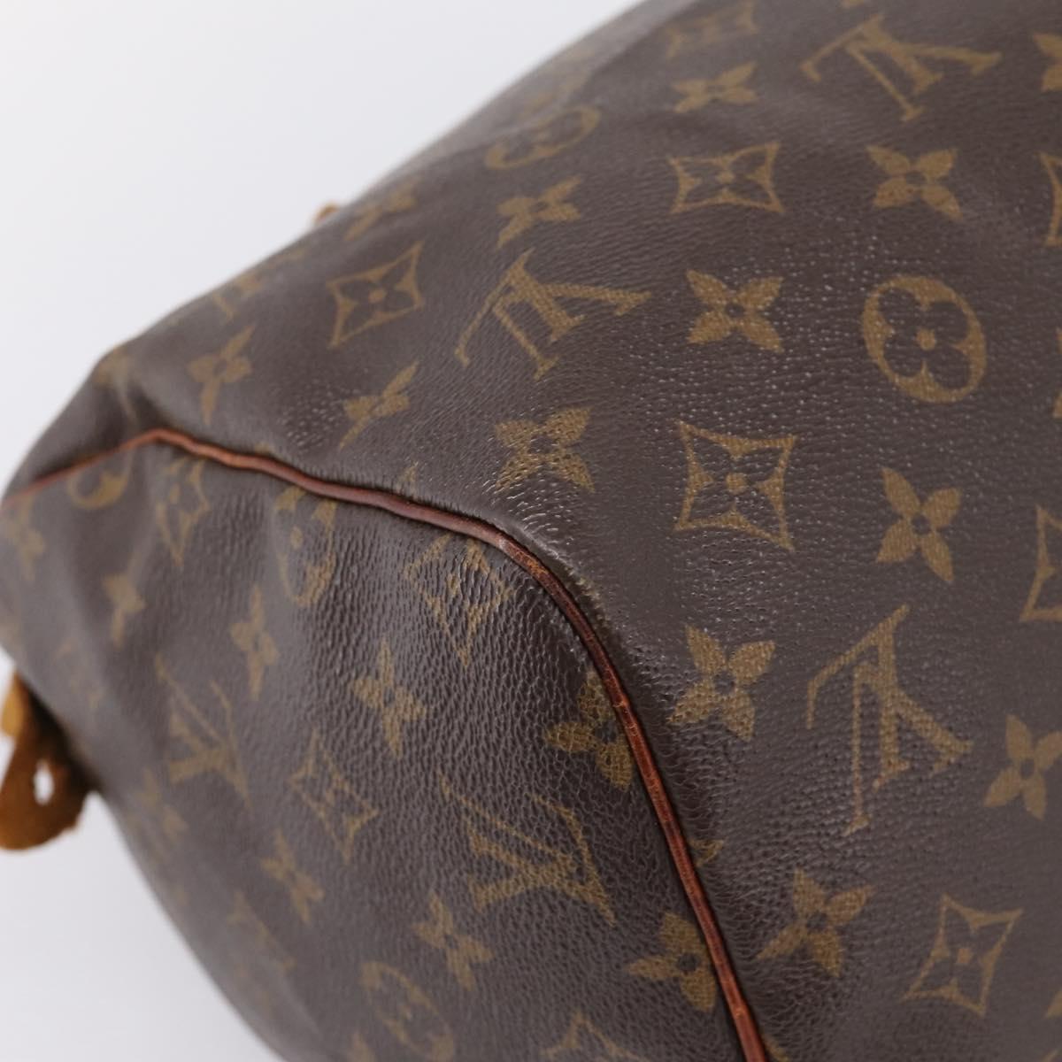 LOUIS VUITTON Monogram Speedy 30 Hand Bag M41526 LV Auth 199683