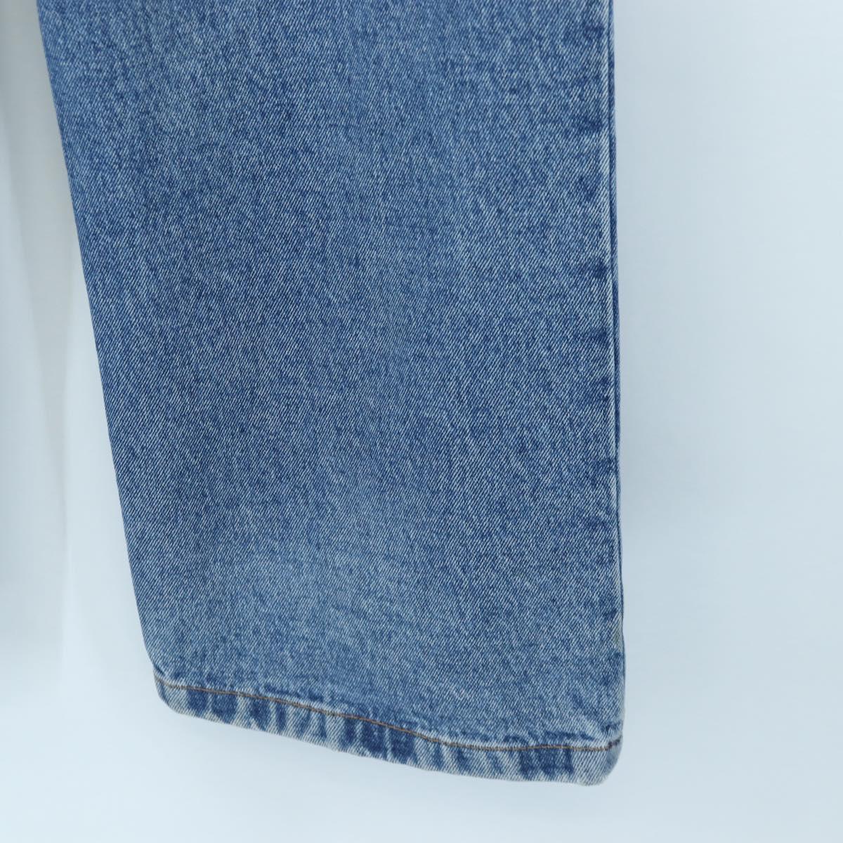 LOEWE Anagram Jeans Pants Denim 32 Blue Auth 199699M