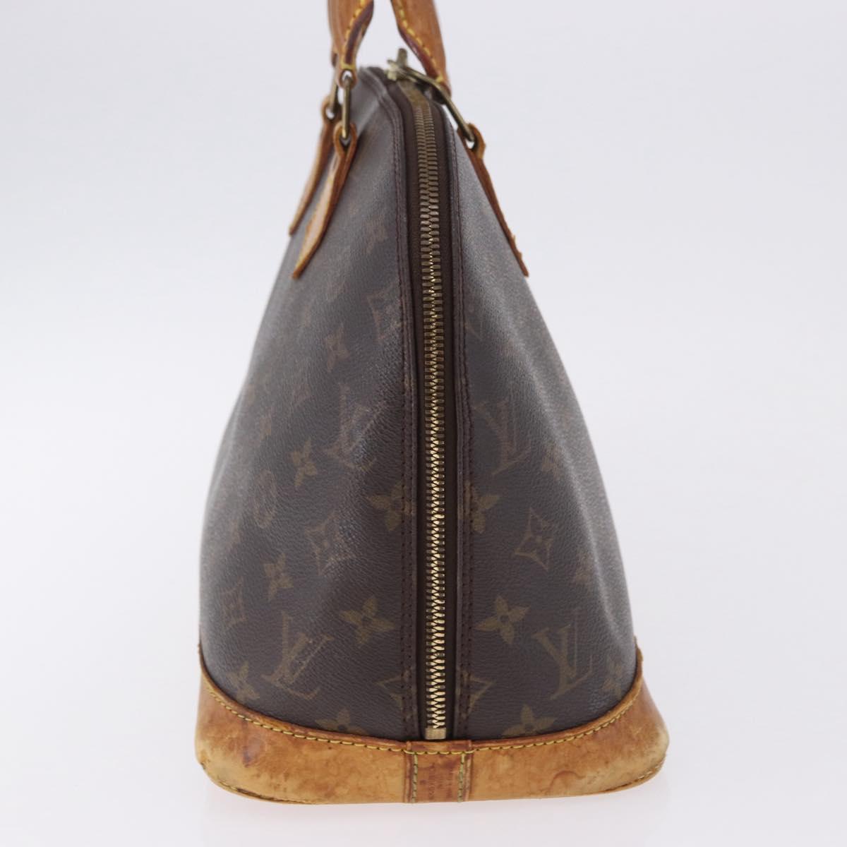 LOUIS VUITTON Monogram Alma Hand Bag M51130 LV Auth 199781