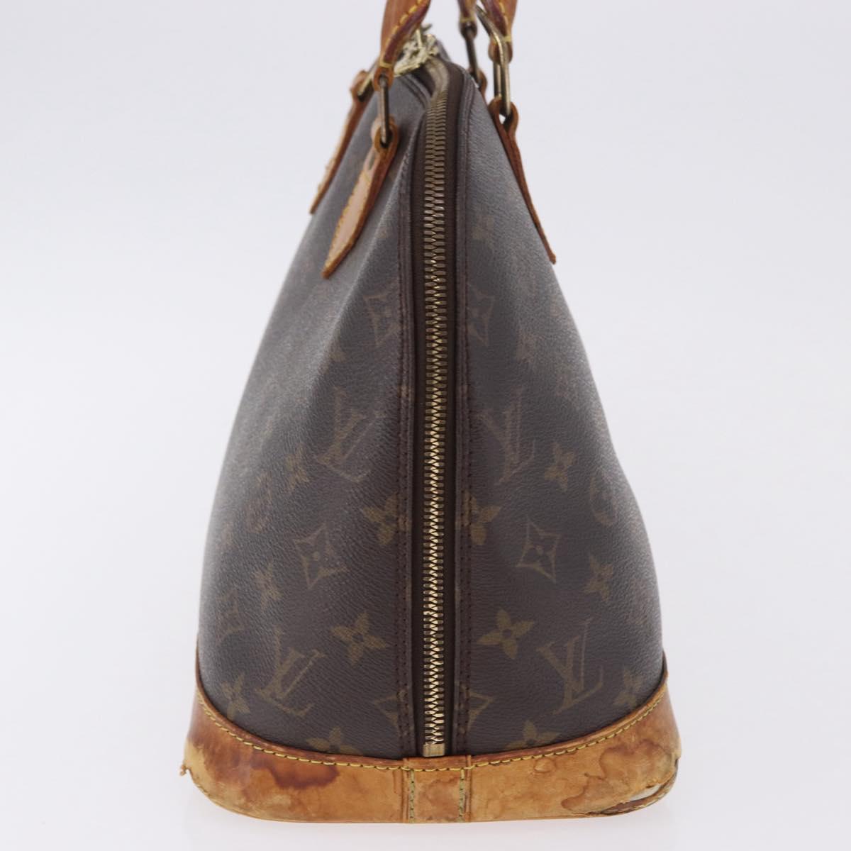 LOUIS VUITTON Monogram Alma Hand Bag M51130 LV Auth 199781