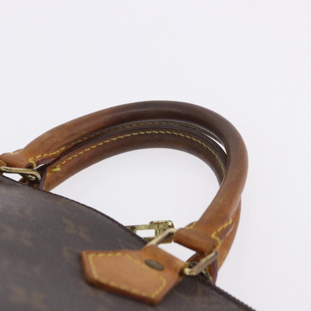 LOUIS VUITTON Monogram Alma Hand Bag M51130 LV Auth 199781
