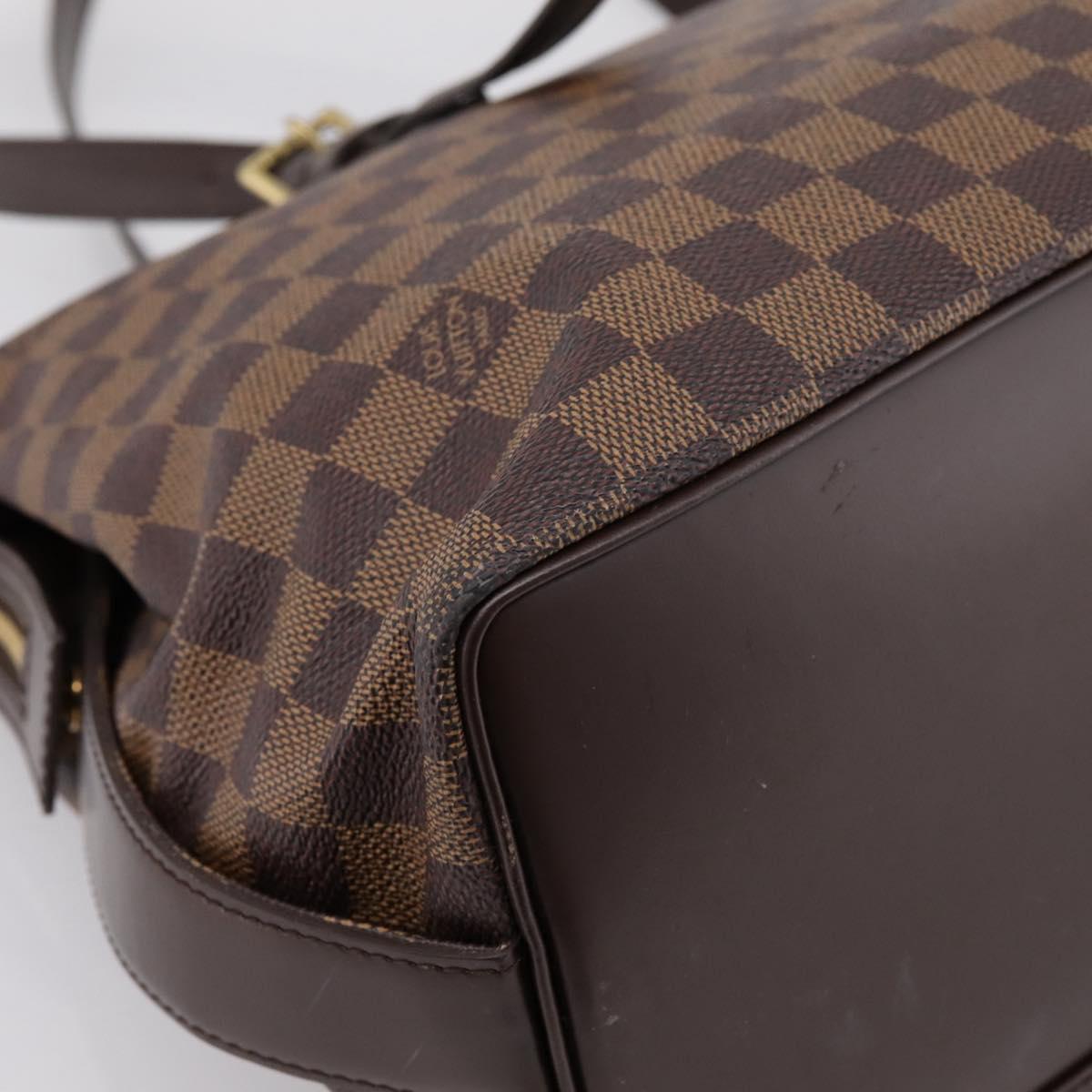 LOUIS VUITTON Damier Ebene Chelsea Tote Bag N51119 LV Auth 199800A