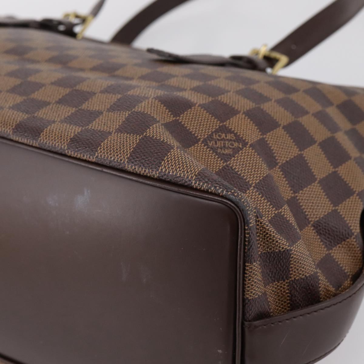 LOUIS VUITTON Damier Ebene Chelsea Tote Bag N51119 LV Auth 199800A