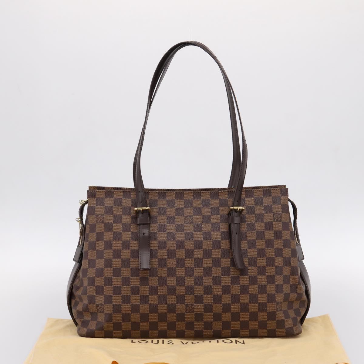 LOUIS VUITTON Damier Ebene Chelsea Tote Bag N51119 LV Auth 199800A