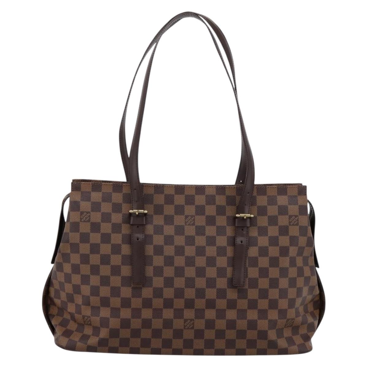LOUIS VUITTON Damier Ebene Chelsea Tote Bag N51119 LV Auth 199800A