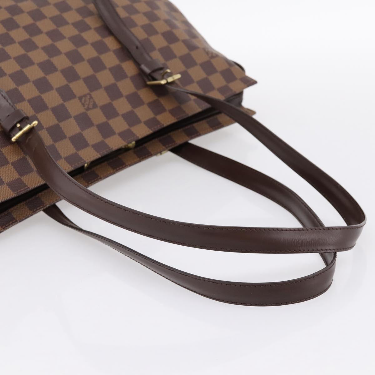LOUIS VUITTON Damier Ebene Chelsea Tote Bag N51119 LV Auth 199800A